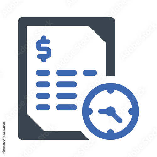 Statement history icon