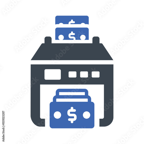 Money Counting machine icon