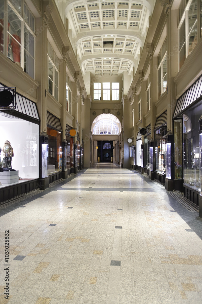 Obraz premium Leipzig, Innenansicht der Mädler-Passage