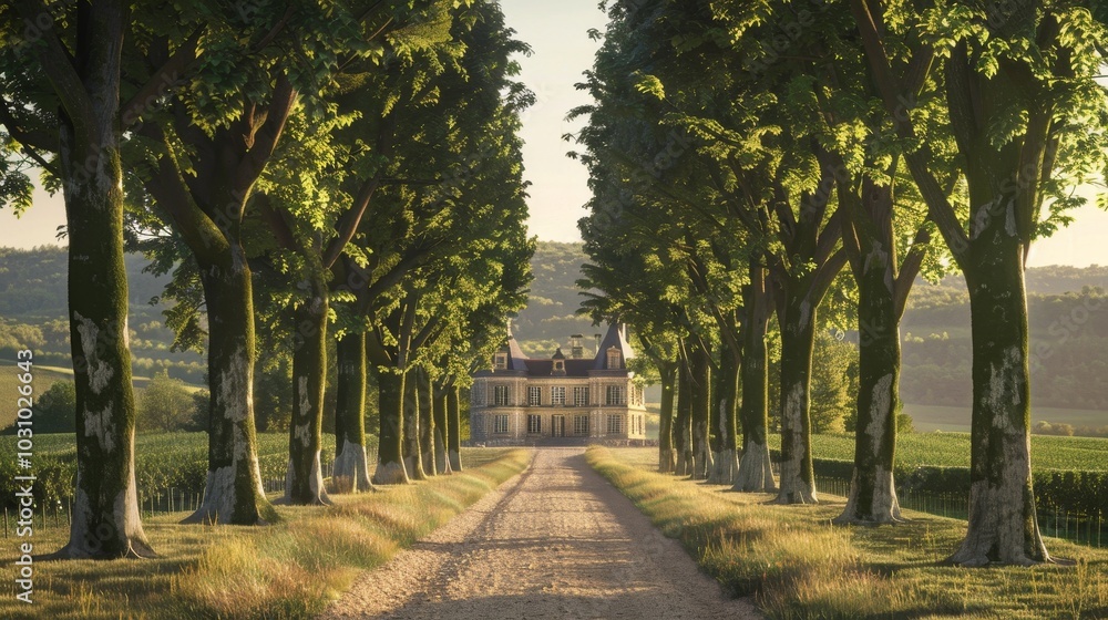 Majestic French Chateau A Tranquil Journey Through Time and Nature Majestic French Chateau A Tranquil Journey Through Time and Nature