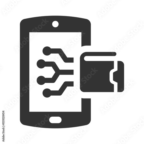 Digital wallet icon