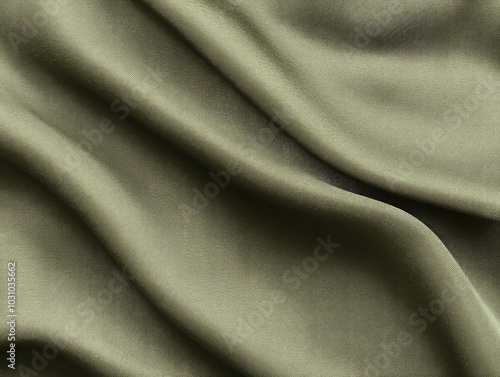 Wallpaper Mural Light olive green background wallpaper with a soft, fabric-like texture Torontodigital.ca
