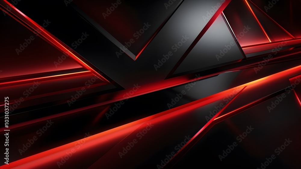 3d rendering of black and red abstract geometric background. Scene for advertising, technology, showcase, banner, game, sport, cosmetic, business, metaverse. Sci-Fi Illustration. Product display 3d rendering of black and red abstract geometric background. Scene for advertising, technology, showcase, banner, game, sport, cosmetic, business, metaverse. Sci-Fi Illustration. Product display