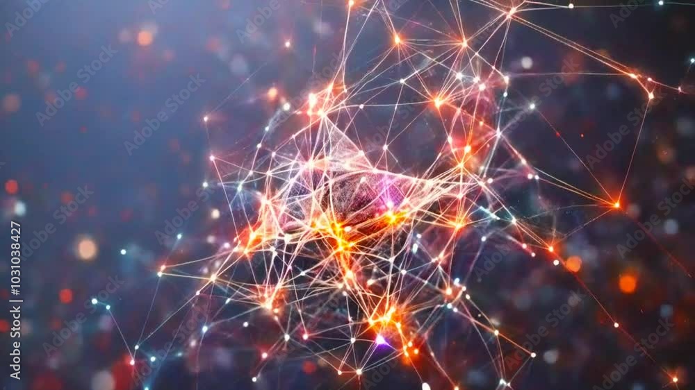 Particle connection network
Particle connection network
