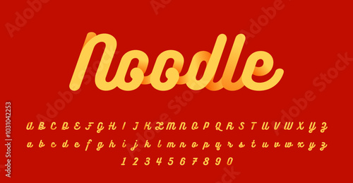 Noodle Script is a quirky, hand-drawn typeface with smooth, flowing curves and playful strokes. Perfect for fun designs, logos, or casual branding, it adds a creative, lighthearted feel to any project
