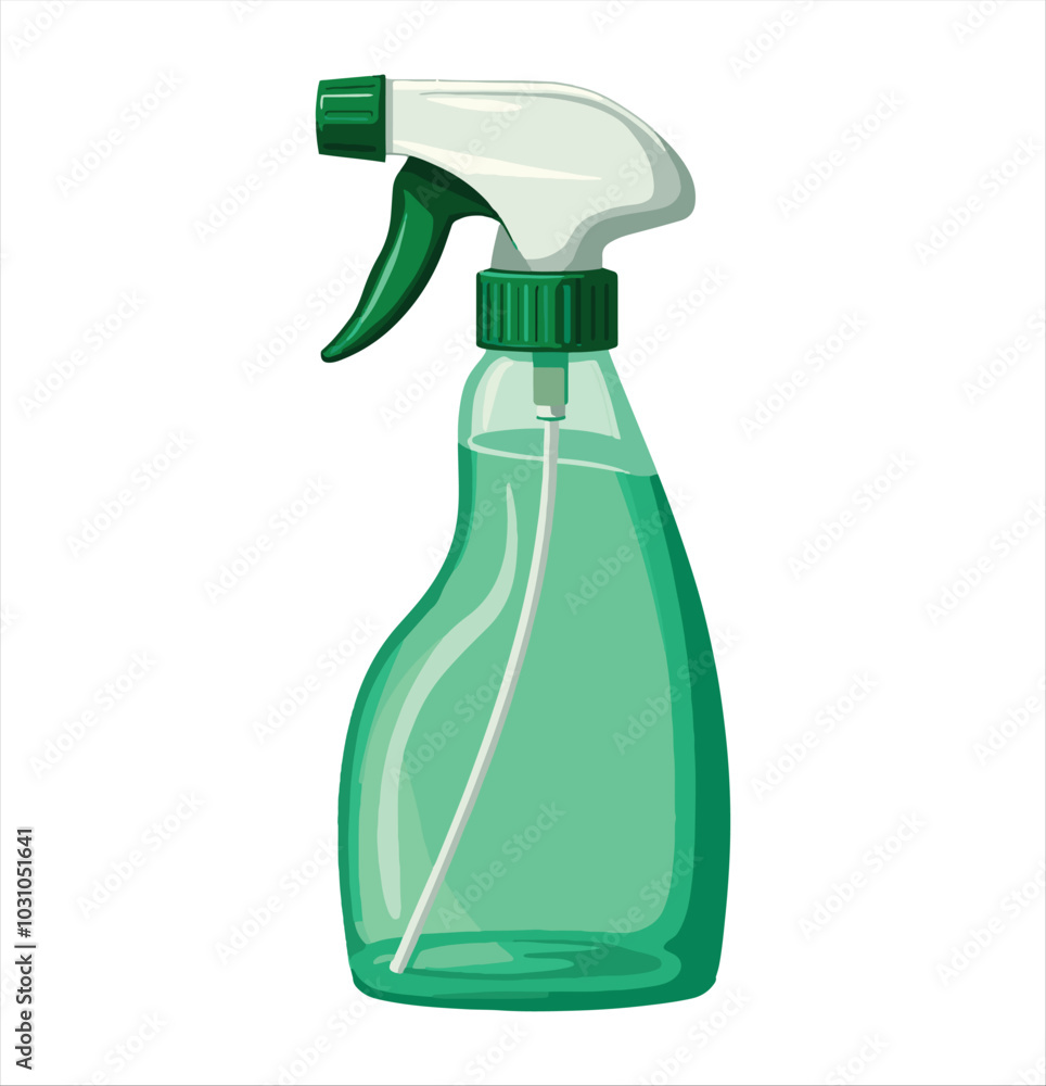 Cartoon plastic spray bottle vector illustration. Features an ironing spray icon, ideal for laundry tasks. Perfect for cleaning themes and household product designs. Cartoon plastic spray bottle vector illustration. Features an ironing spray icon, ideal for laundry tasks. Perfect for cleaning themes and household product designs.