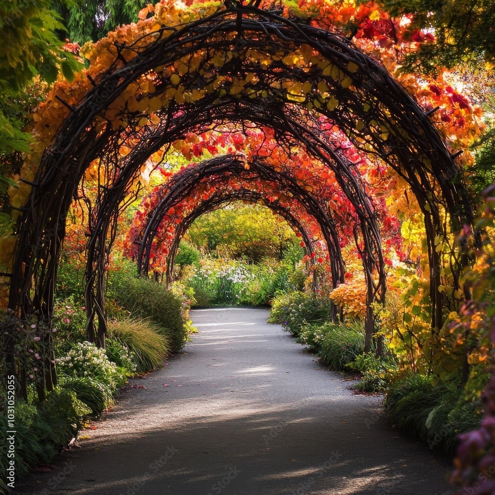 Fototapeta premium Botanical trail, Bellevue.