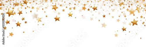 seamless confetti stars background for christmas time 