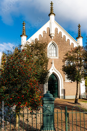 Former synagogue and Dutch Reformed church in Culemborg, Gelderland, The Netherlands, Europe photo