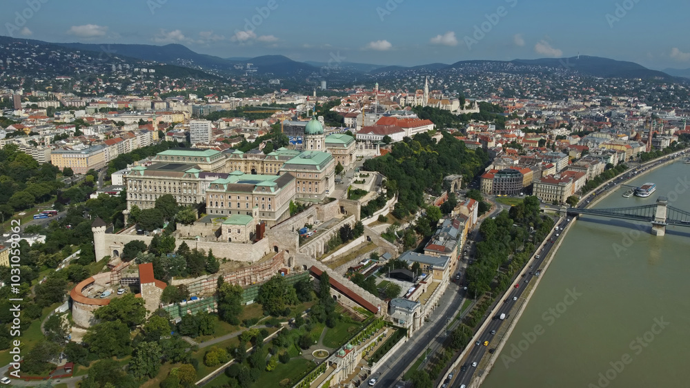 Fototapeta premium Buda Castle Hill in Budapest