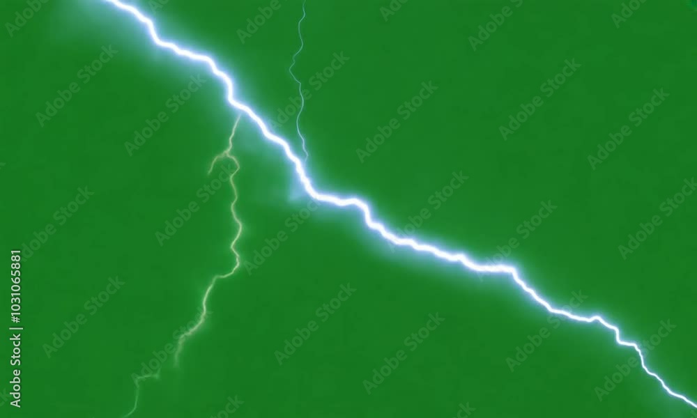 lightning in the night sky, lightning in the night, on green background lightning in the night sky, lightning in the night, on green background