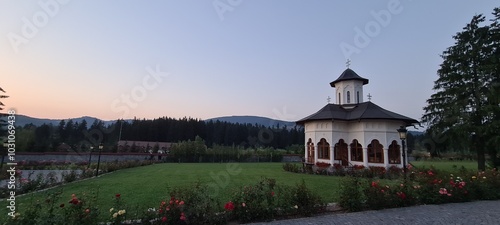 Small orthodox monastery church
