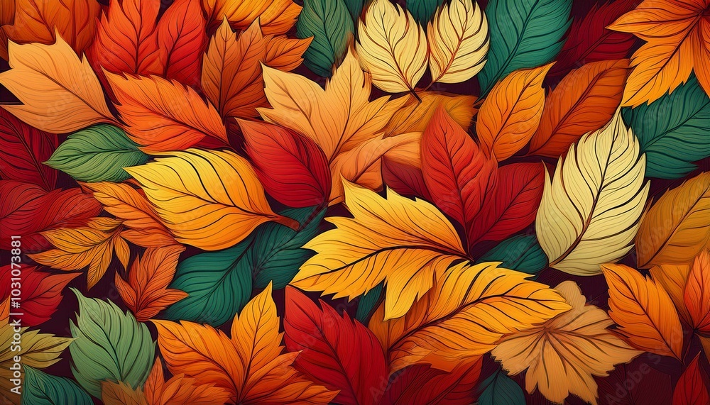 autumn leaves background autumn leaves background
