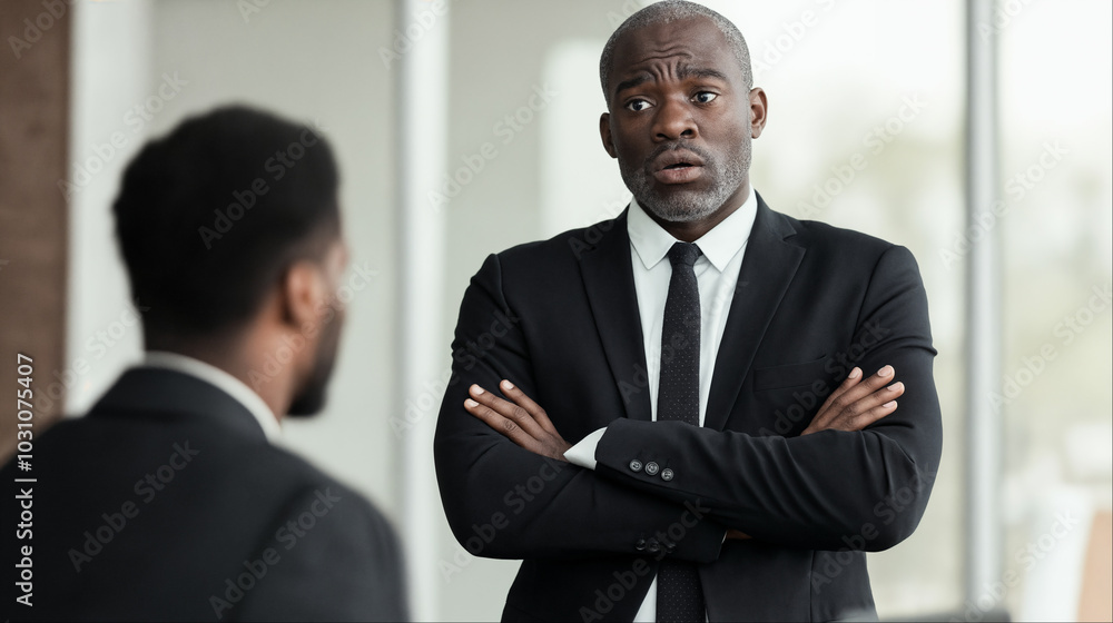 Businessmen in Disagreement: Business Dispute Businessmen in Disagreement: Business Dispute