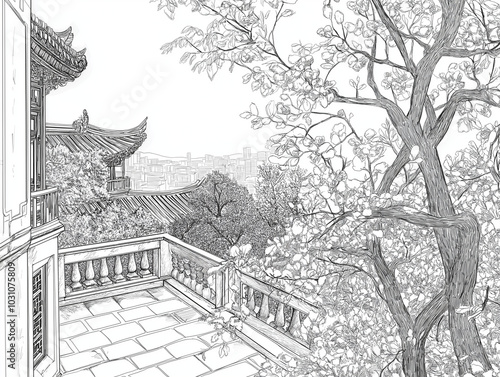 Coloring Ready: Simple Vector Outline for Creative Projects