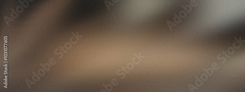 Εκτύπωση καμβά blurry brown gradient background with a slight beige hue with noise effect