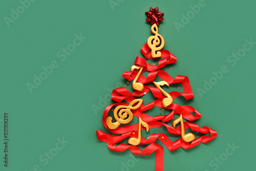 Creative christmas tree wit...
