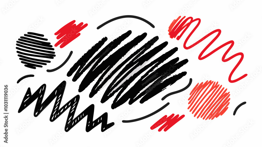 black ines and vibrant dynamic color doodles black ines and vibrant dynamic color doodles