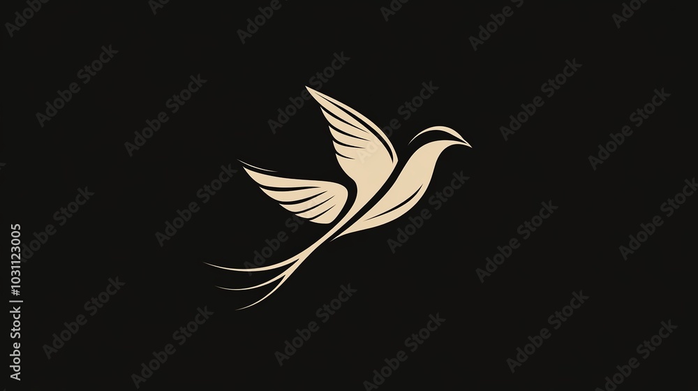 Simple and Elegant Bird Logo Design – Minimalist Vector Illustration for Modern Branding and Unique Emblem Use Simple and Elegant Bird Logo Design – Minimalist Vector Illustration for Modern Branding and Unique Emblem Use