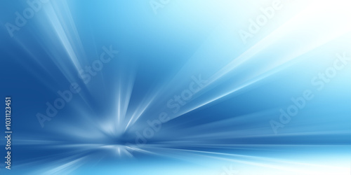 Abstract futuristic background with glowing blue light effect. High speed. Hi-tech. Abstract technology background concept 