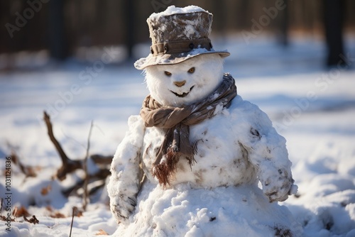 evil snowman