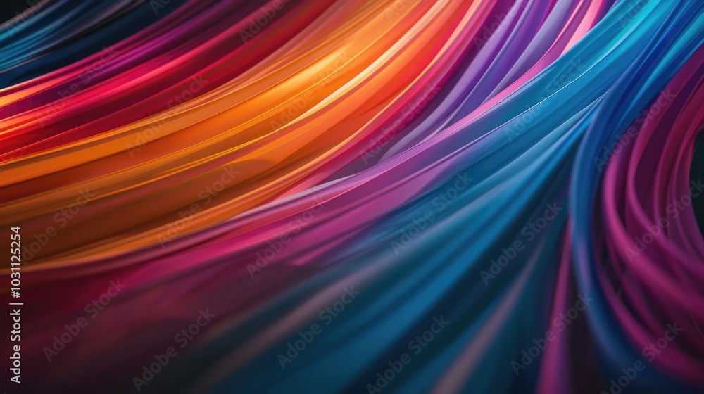 Colorful abstract lines, Colorful abstract lines,