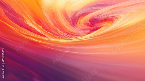 Abstract swirling pattern in warm and vibrant colors, creating a sense of movement and energy.