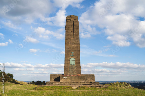 War Memorial at sunset, in Bradgate Park