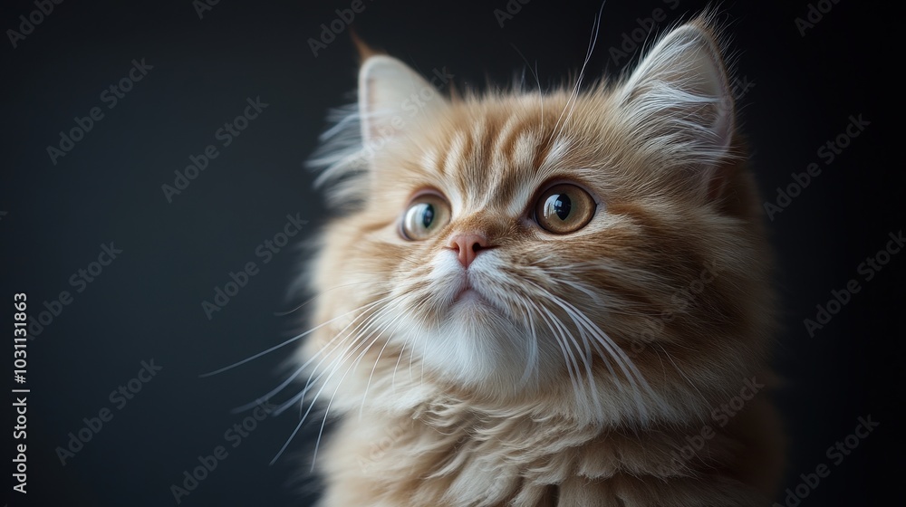 Exquisite Persian Cat in Ultra-Realistic Photography - Perfectly Isolated High-Quality Image Exquisite Persian Cat in Ultra-Realistic Photography - Perfectly Isolated High-Quality Image