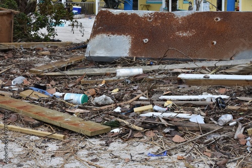 storm surge debris coastal high winds hurricane clean up