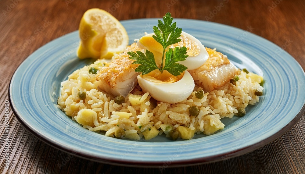 Luxury Kedgeree with Smoked Haddock Luxury Kedgeree with Smoked Haddock