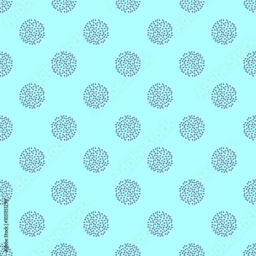 seamless pattern with snowflakes