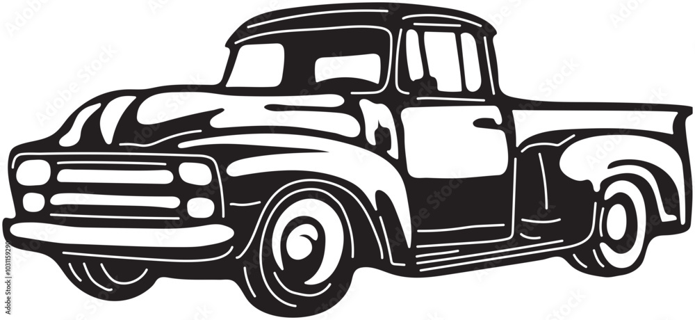 Obraz premium Pickup Trucks
