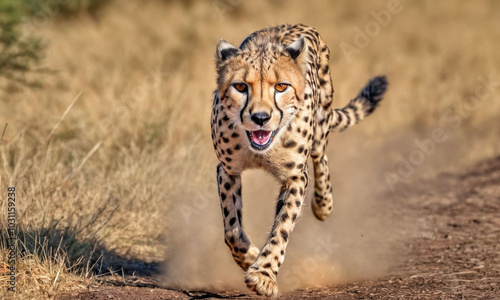 cheetah in serengeti national park city