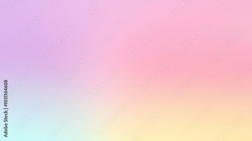 Pastel gradient blending yellow, pink, and purple hues creates a serene and dreamy background. Pastel gradient blending yellow, pink, and purple hues creates a serene and dreamy background.