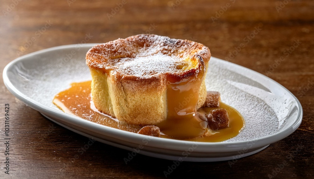 Bread and Butter Pudding with Caramel Sauce Bread and Butter Pudding with Caramel Sauce