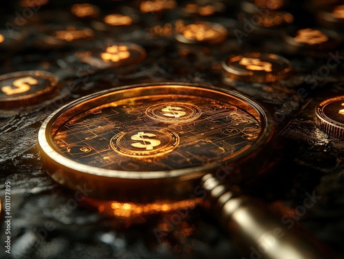 Exploring the intricacies of digital currency the role of magnifying glasses in analyzing financial trends and insights