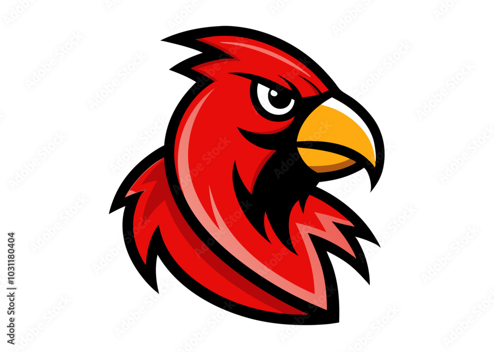 Chicken head mascot Chicken head mascot