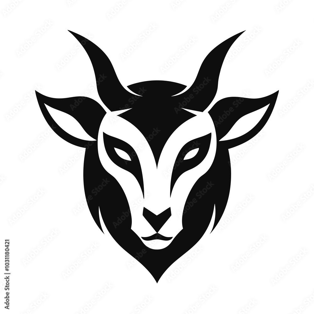 head of a goat head of a goat