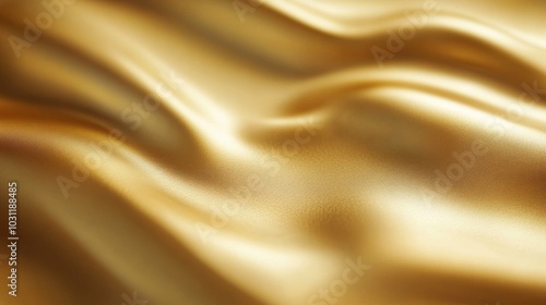 Elegant shiny gold texture with smooth surface and metallic sheen, perfect for luxurious design projects