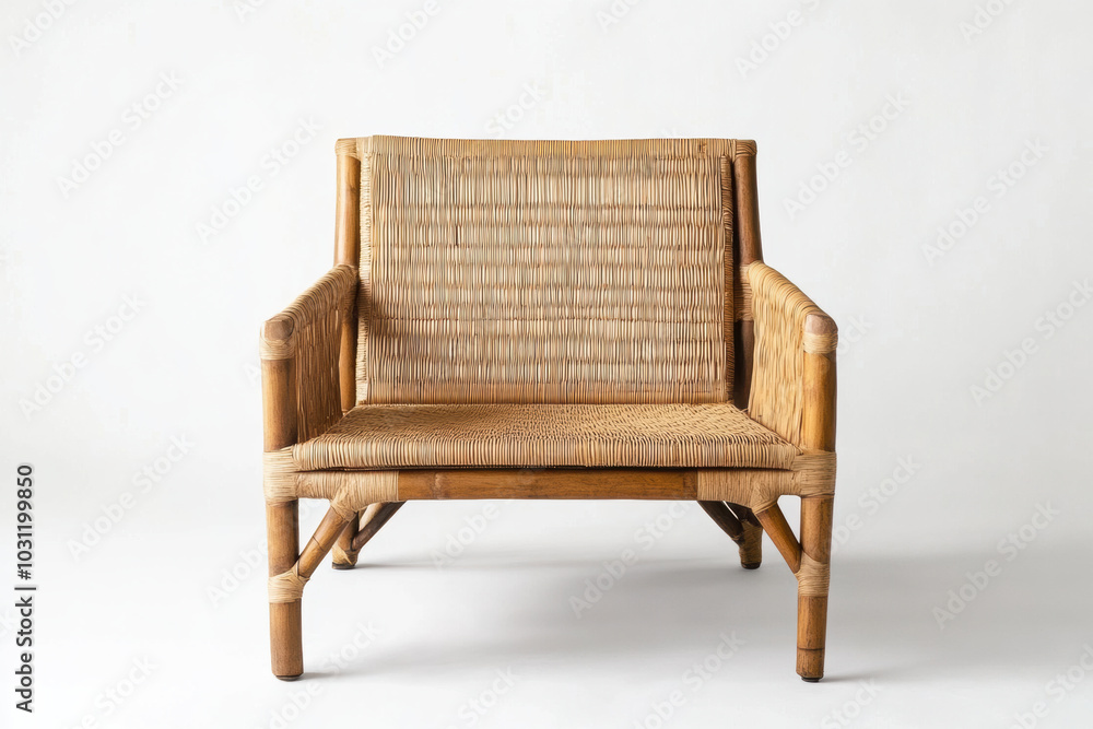 Bamboo woven furniture with natural aesthetic, perfect for any space Bamboo woven furniture with natural aesthetic, perfect for any space