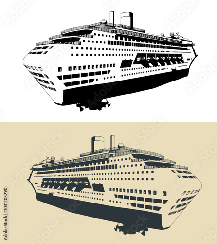 Cruise liner