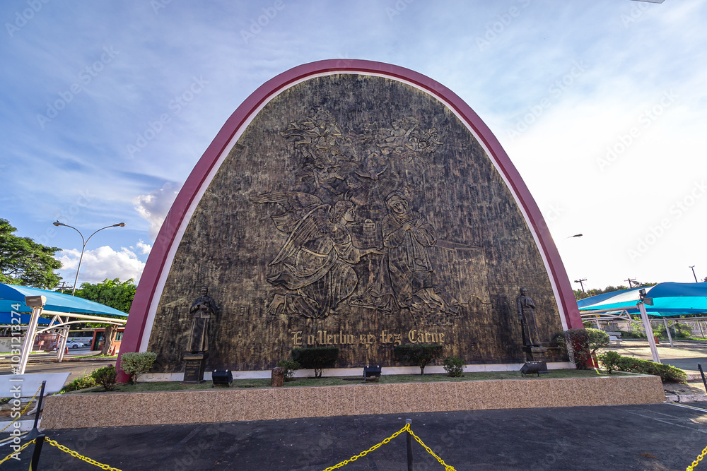 Obraz premium igreja na cidade de Brasília, Distrito Federal, Brasil