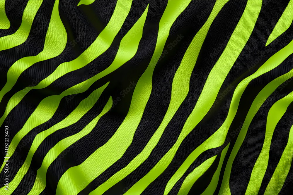 Green and Black Stripes Fabric Texture Background Illustration Green and Black Stripes Fabric Texture Background Illustration