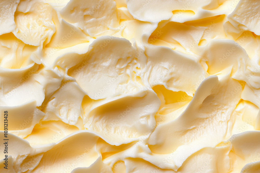 A close up of soft creamy cheese seamless pattern background texture A close up of soft creamy cheese seamless pattern background texture