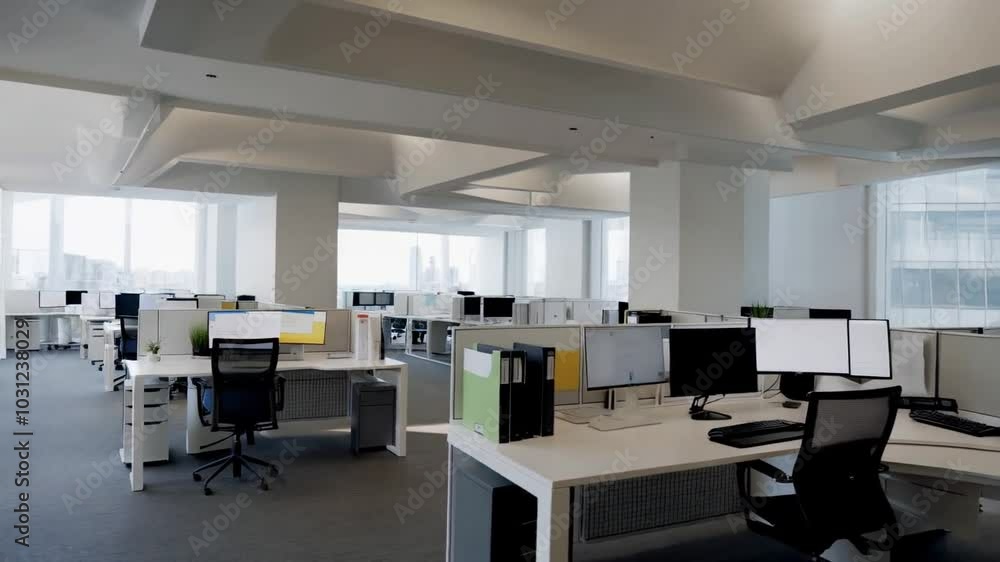 Modern office, simple style Modern office, simple style