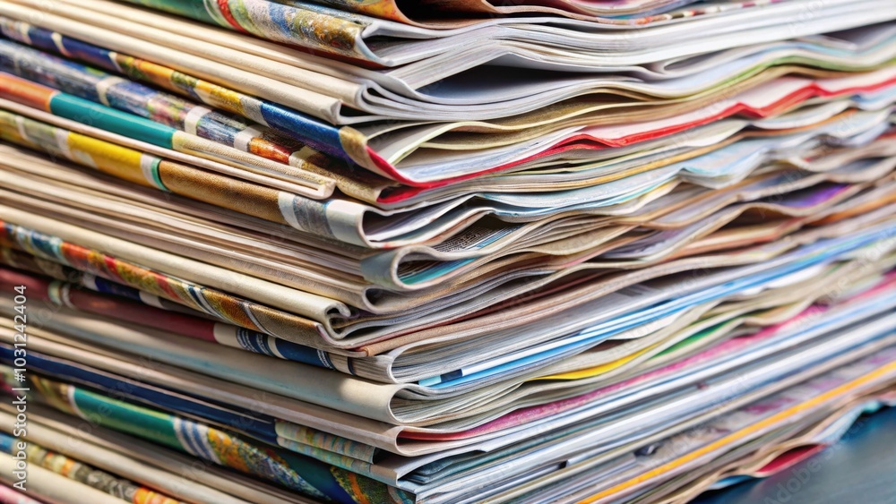 A pile of magazines bundled together , magazines, stack, publication, reading material, periodicals, paper, media, literature A pile of magazines bundled together , magazines, stack, publication, reading material, periodicals, paper, media, literature