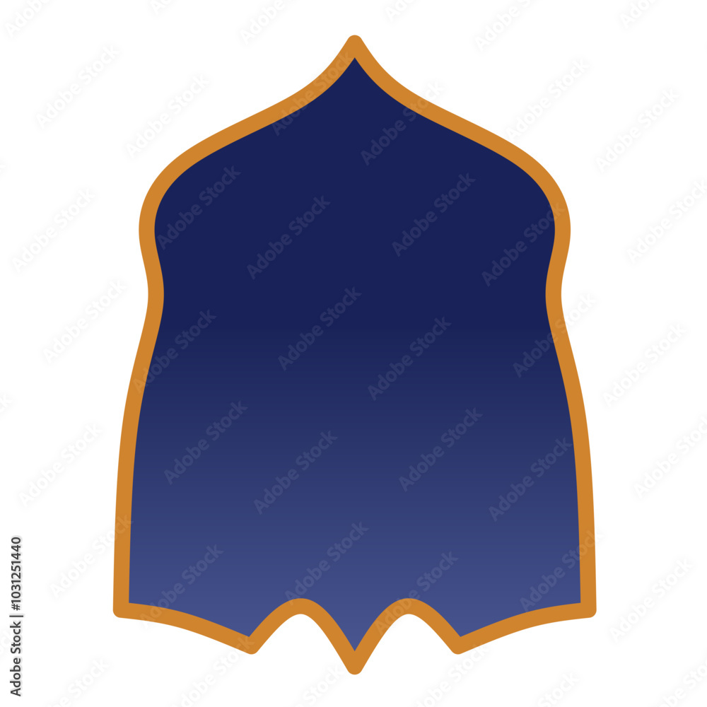 Gradient islamic frame Gradient islamic frame
