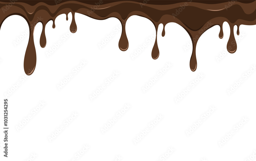 chocolate drops vector illustration chocolate drops vector illustration