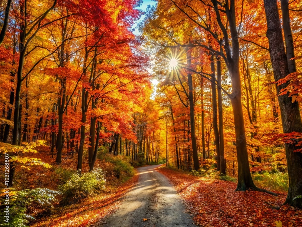 Autumn in the Forest: Vibrant Foliage and Tranquil Paths for Nature Lovers Autumn in the Forest: Vibrant Foliage and Tranquil Paths for Nature Lovers